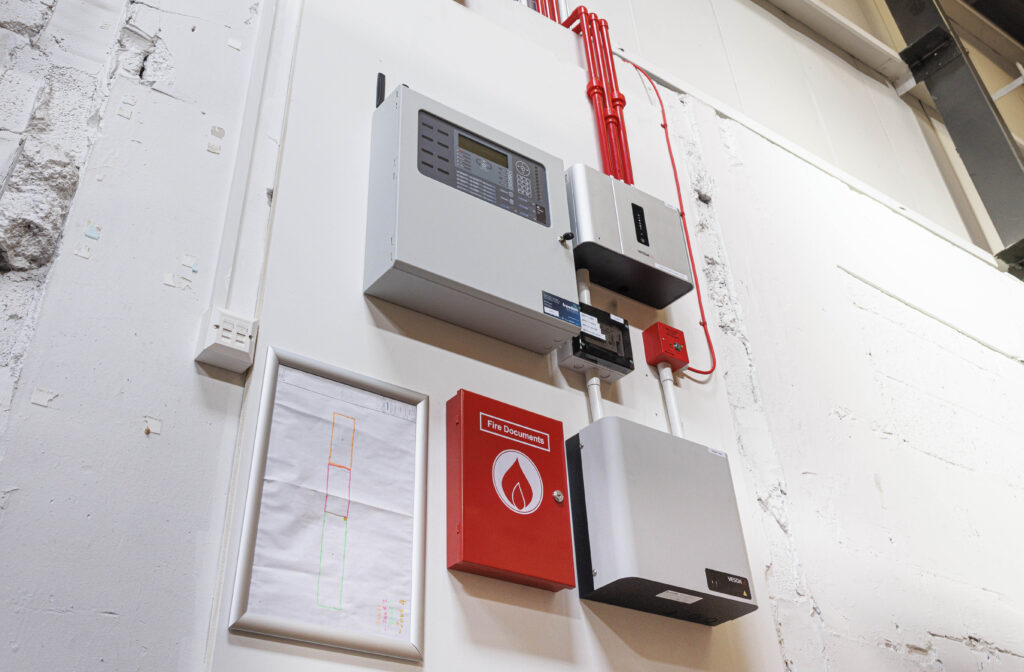 Warehouse fire detection system